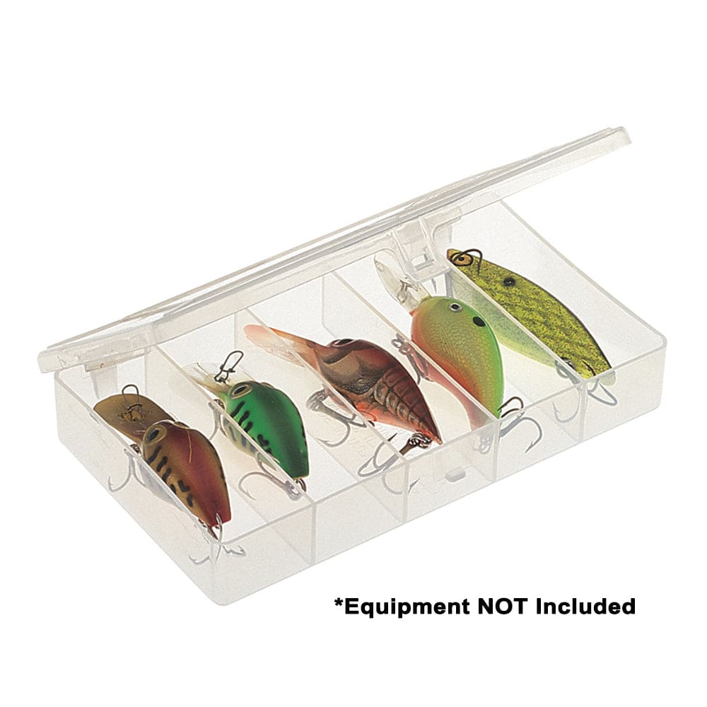 Plano Five-Compartment Stowaway® 3400 - Clear (Pack of 4) - Outdoor | Tackle Storage,Paddlesports | Tackle Storage,Hunting & Fishing |