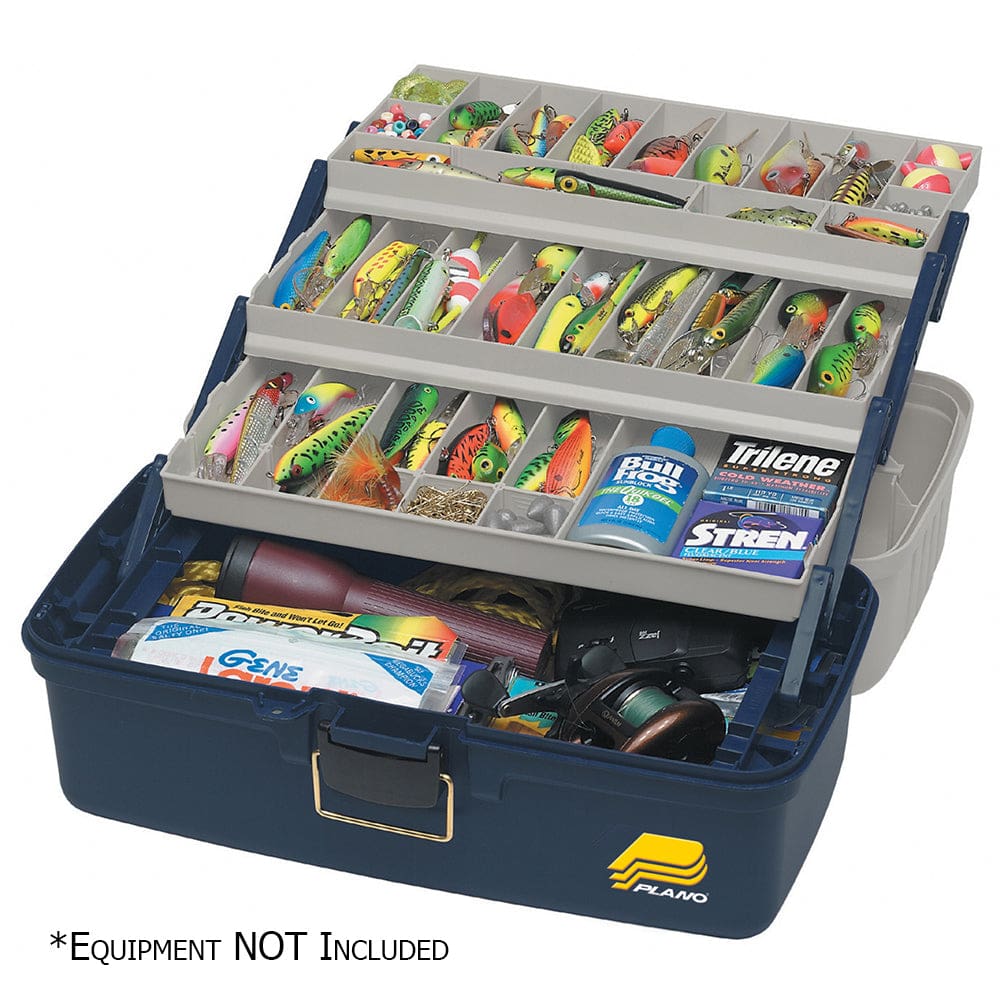 Plano Three-Tray Fixed Compartment Tackle Box - XL - Outdoor | Tackle Storage - Plano