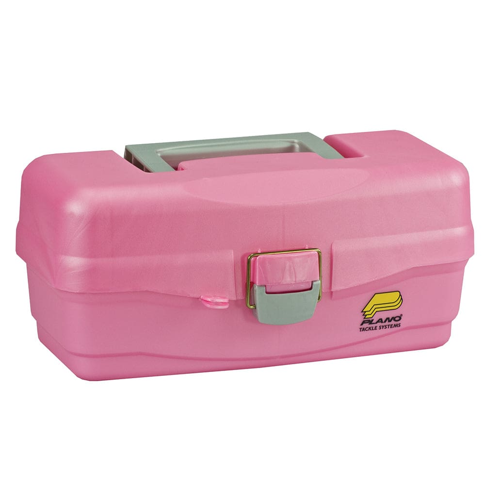 Plano Youth Tackle Box w/ Lift Out Tray - Pink - Outdoor | Tackle Storage - Plano