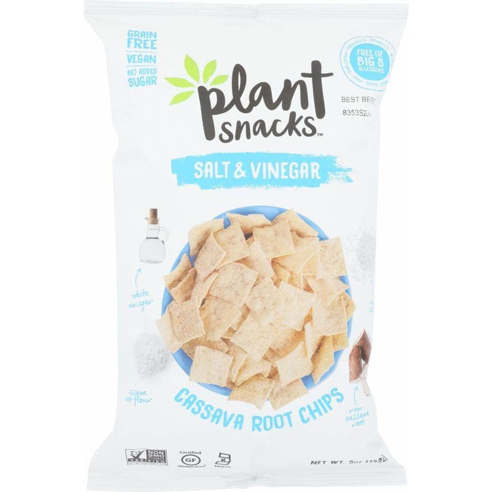 Plant Snacks Plant Snacks Brand Chip Cassava Salt Vinegar, 5 oz