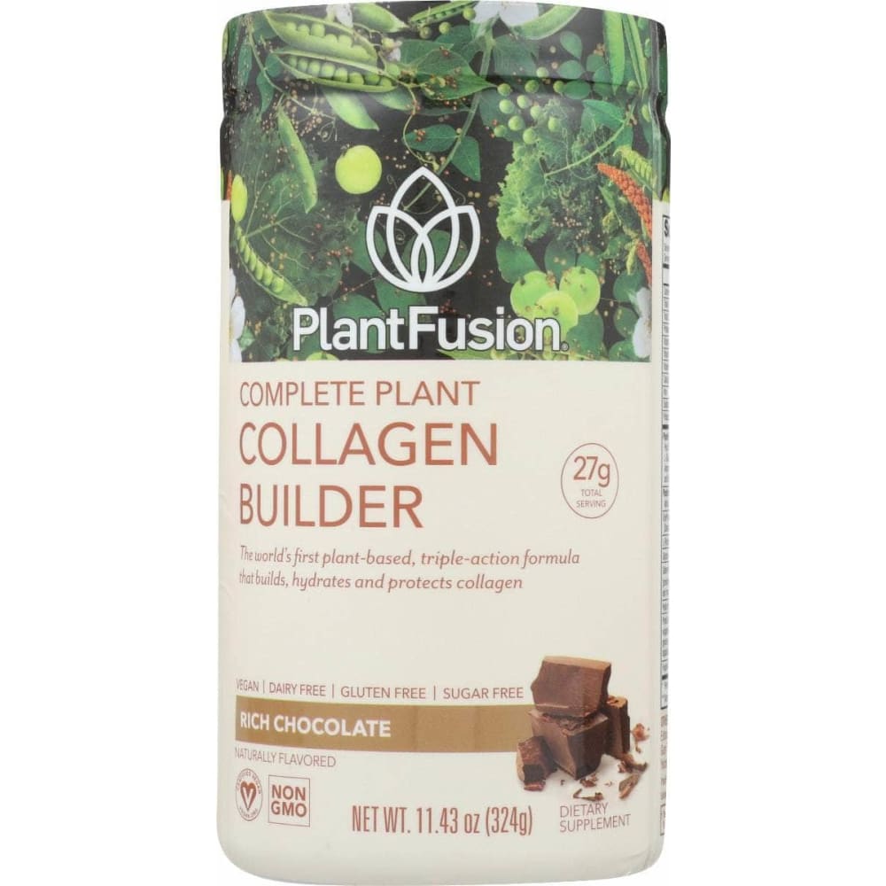 PLANTFUSION PLANTFUSION Collagen Chocolate Buildr, 11.42 oz