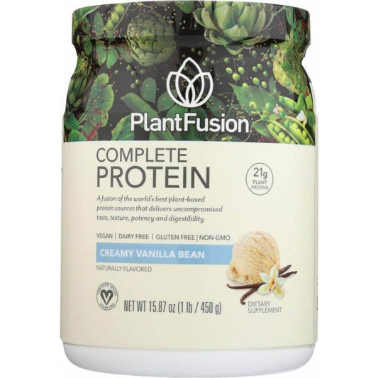PLANTFUSION PLANTFUSION Complete Protein Creamy Vanilla Bean Powder, 15.87 oz
