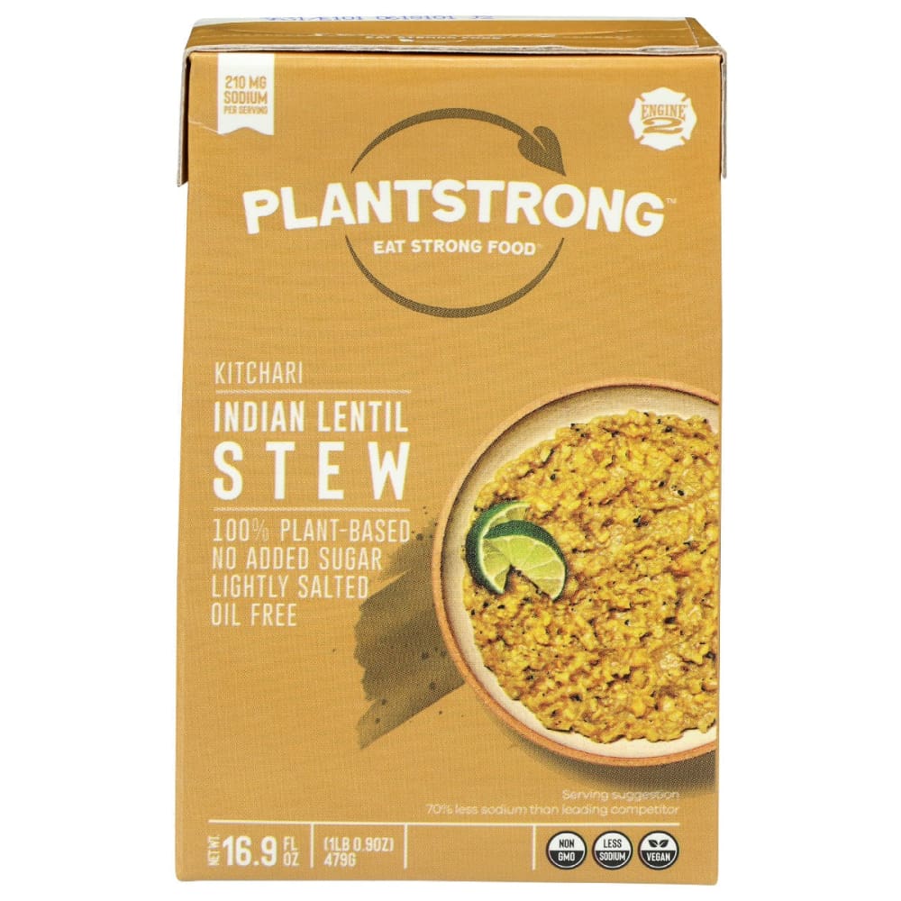 PLANTSTRONG: Stew Lentil Indian 16.9 fo - Grocery > Pantry > Food - PLANTSTRONG
