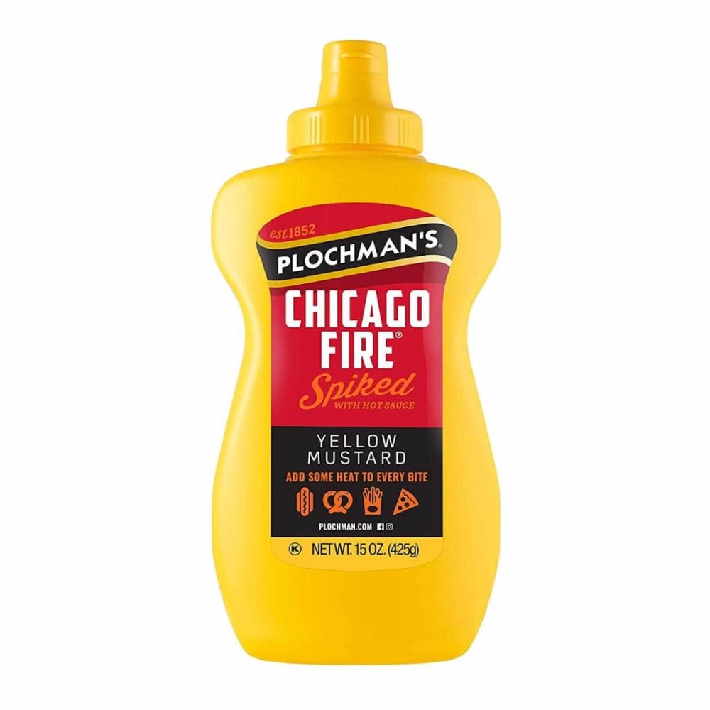 PLOCHMANS PLOCHMANS Mustard Chicago Fire, 15 oz