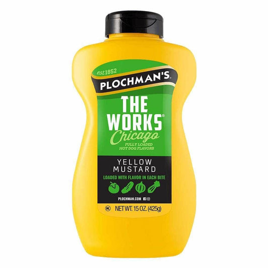 PLOCHMANS PLOCHMANS Mustard The Works, 15 oz
