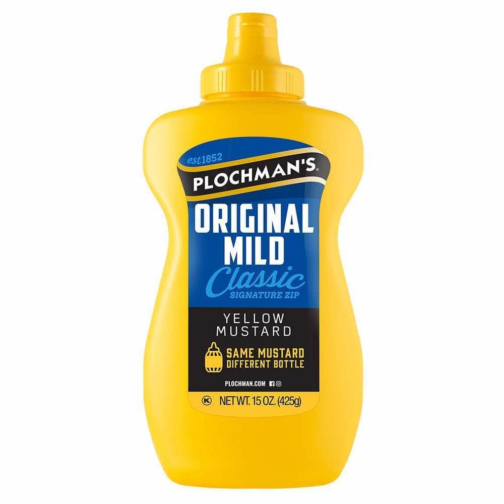 PLOCHMANS PLOCHMANS Mustard Yellow Mild, 15 oz