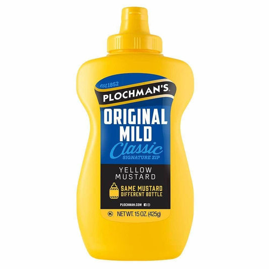 PLOCHMANS PLOCHMANS Mustard Yellow Mild, 15 oz