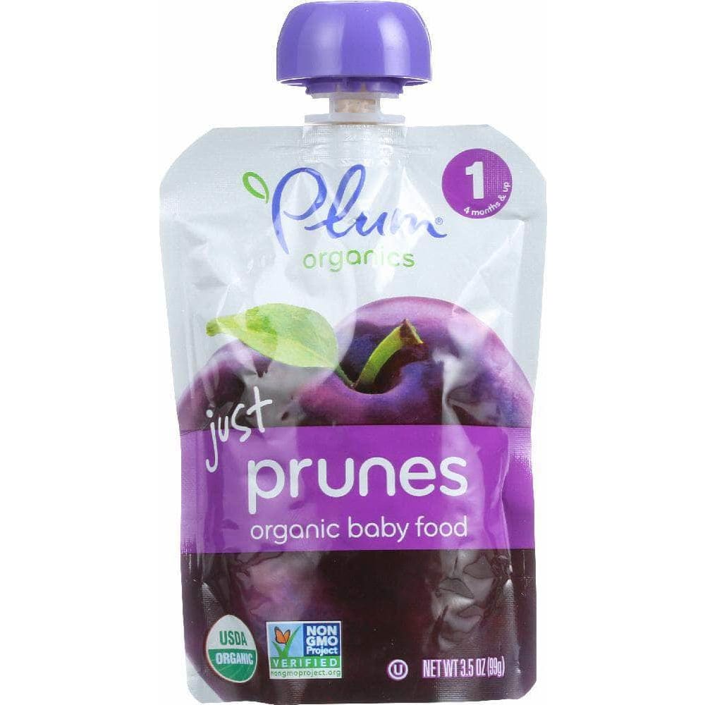 Plum Organics Plum Organics Just Fruit Stage 1 Pouch Prunes, 3.5 oz