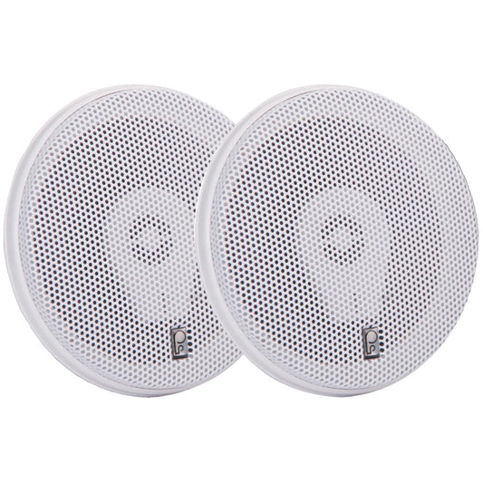 Poly-Planar MA-8505W 5 200 Watt Titanium Series Speakers - White - Entertainment | Speakers - Poly-Planar