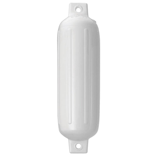 Polyform G-1 Twin Eye Fender 3.5 x 12.8 - White - Anchoring & Docking | Fenders - Polyform U.S.