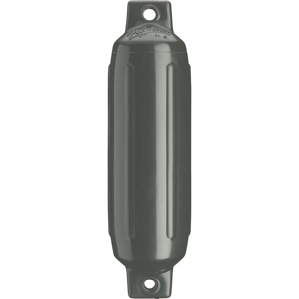 Polyform G-3 Twin Eye Fender 5.5 x 19 - Graphite - Anchoring & Docking | Fenders - Polyform U.S.
