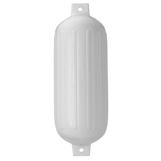 Polyform G-5 Twin Eye Fender 8.8 x 26.8 - White - Anchoring & Docking | Fenders - Polyform U.S.