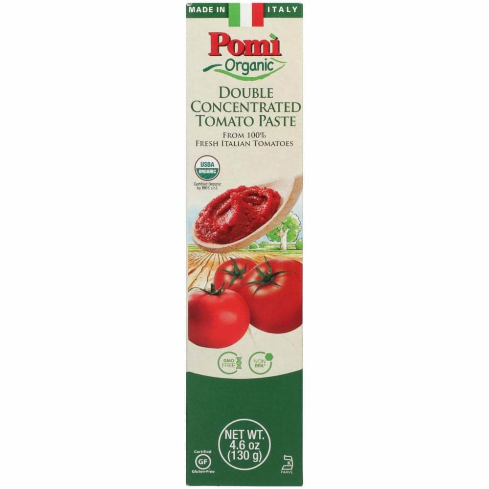 POMI POMI Tomato Paste Org Dbl Tube, 4.6 oz