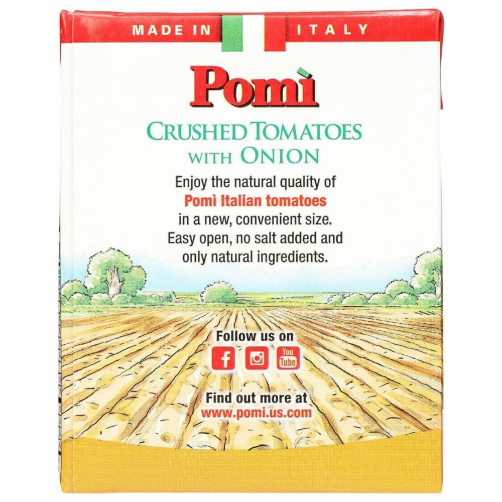 POMI Pomi Tomatoes Crushed Onions, 13.8 Oz