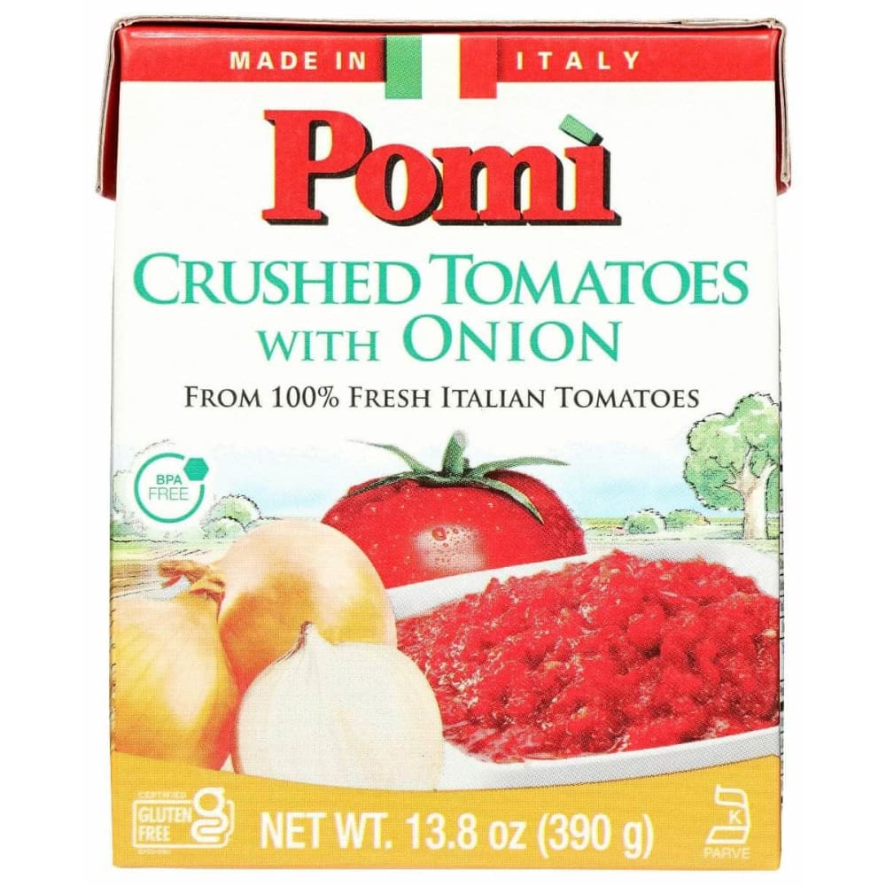 POMI Pomi Tomatoes Crushed Onions, 13.8 Oz