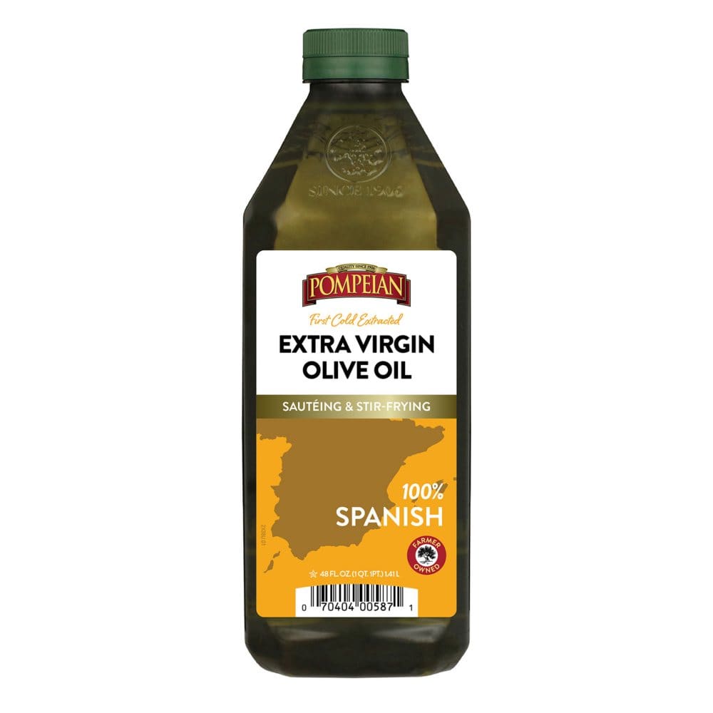 Pompeian 100% Spanish Extra Virgin Olive Oil (48 oz.) - New Items - Pompeian