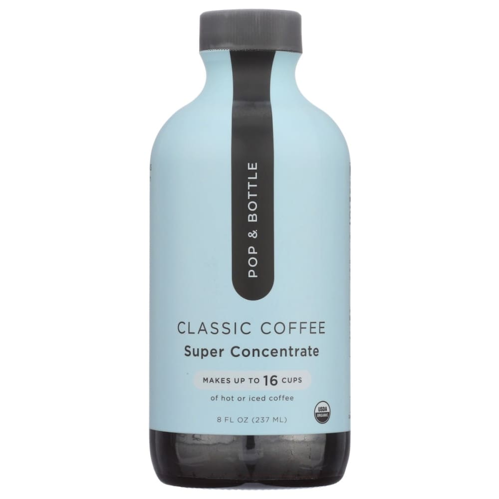 POP AND BOTTLE: Classic Coffee Super Concentrate 8 fo - Grocery > Beverages > Coffee Tea & Hot Cocoa - POP AND BOTTLE