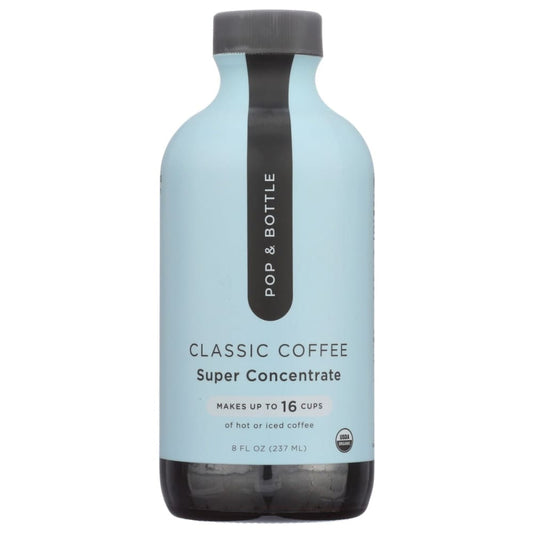 POP AND BOTTLE: Classic Coffee Super Concentrate 8 fo - Grocery > Beverages > Coffee Tea & Hot Cocoa - POP AND BOTTLE