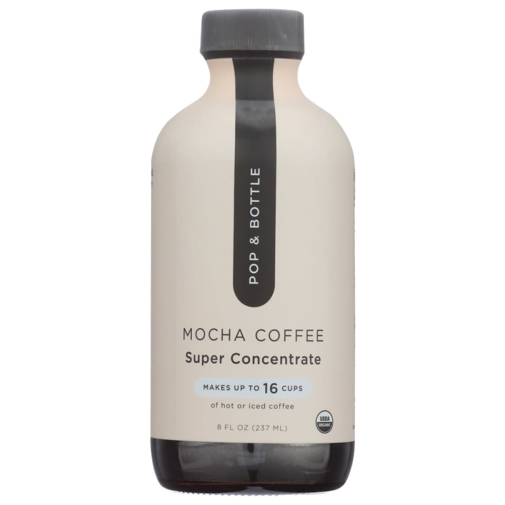 POP AND BOTTLE: Mocha Coffee Super Concentrate 8 fo - Grocery > Beverages > Coffee Tea & Hot Cocoa - POP AND BOTTLE