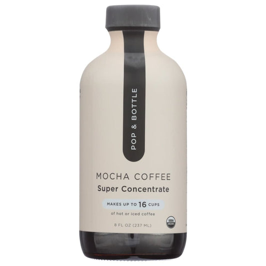 POP AND BOTTLE: Mocha Coffee Super Concentrate 8 fo - Grocery > Beverages > Coffee Tea & Hot Cocoa - POP AND BOTTLE