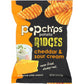 Popchips Popchips Chips Ridges Cheddar & Sour  Cream, .8 oz