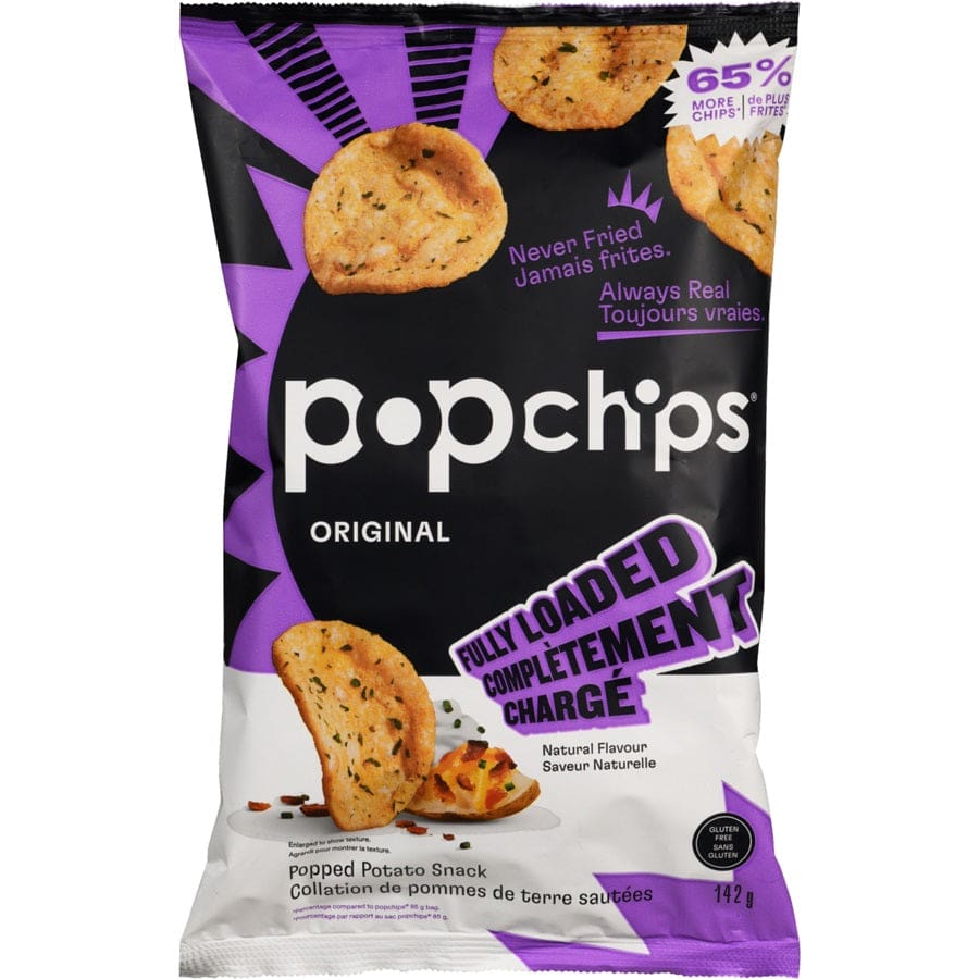 POPCHIPS: Fully Loaded Chips 5 oz (Pack of 4) - Grocery > Snacks > Chips - POPCHIPS