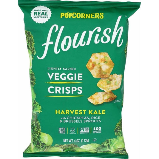 POPCORNERS Popcorners Flourish Harvest Kale, 4 Oz