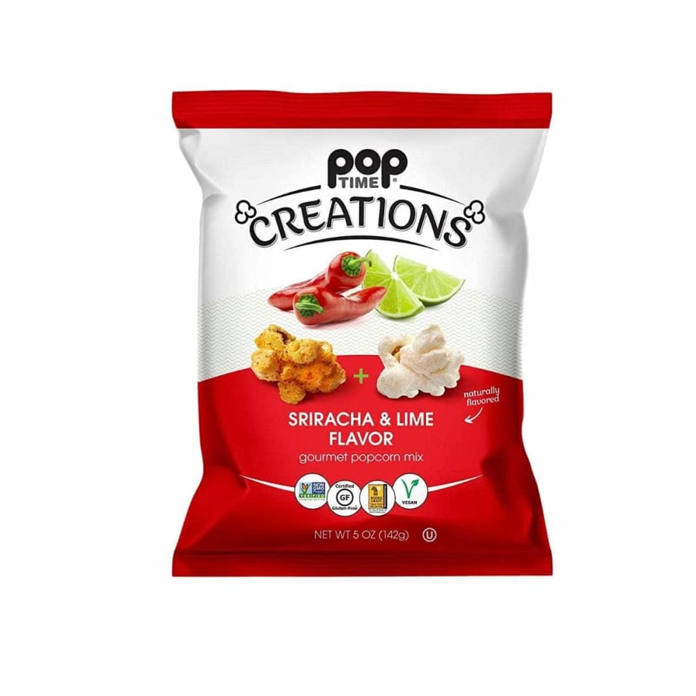 POPTIME CREATIONS Grocery > Snacks > Popcorn POPTIME CREATIONS: Sriracha & Lime Gourmet Popcorn Mix, 5 oz