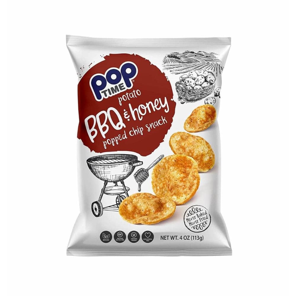 POPTIME POPPED CHIPS Grocery > Snacks > Chips > Potato Chips POPTIME POPPED CHIPS: Chips Bbq & Honey, 4 oz