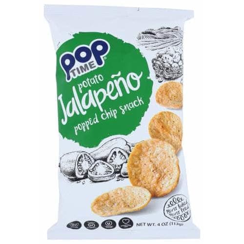 POPTIME POPPED CHIPS Grocery > Snacks > Chips > Snacks Other POPTIME POPPED CHIPS: Chips Jalapeno, 4 oz
