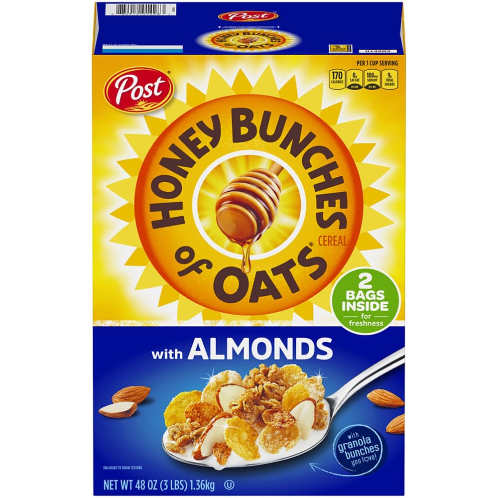 Post Honey Bunches of Oats with Almonds 48 oz. - Post