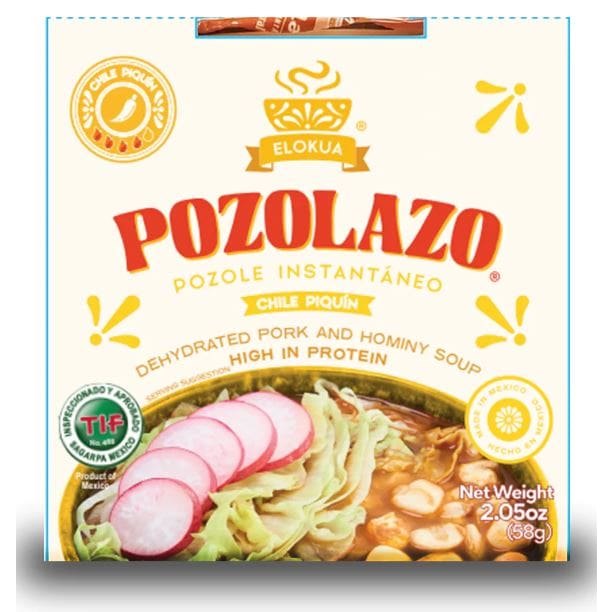 POZOLAZO: Pozole Chile Piquin Soup 2.05 oz (Pack of 5) - Soups & Stocks - POZOLAZO
