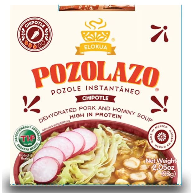 POZOLAZO: Pozole Chipotle Soup 2.05 oz (Pack of 5) - Soups & Stocks - POZOLAZO