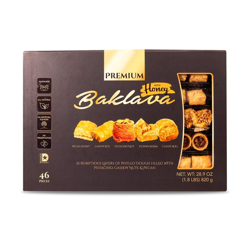 Premium Baklava (28.8 oz.) - International Foods - ShelHealth