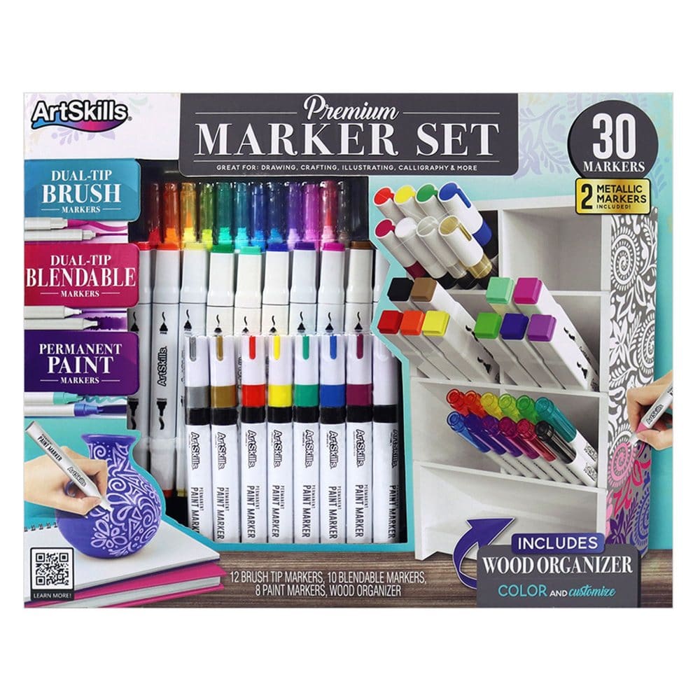 Premium Marker Set with Display - Painting & Coloring - Premium