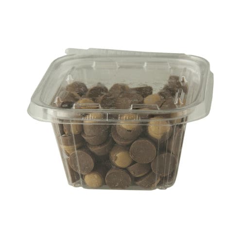 Prepack Mini Milk Chocolate Peanut Butter Buckeyes 11oz (Case of 12) - Snacks/Bulk Party Packs - Prepack