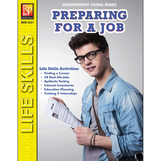 Preparing For A Job Book Independent Living Series (Pack of 6) - Self Awareness - Remedia Publications