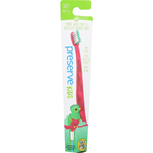 PRESERVE: Toothbrush Junior Soft 1 ea (Pack of 5) - Beauty & Body Care > Oral Care > Toothbrushes - PRESERVE