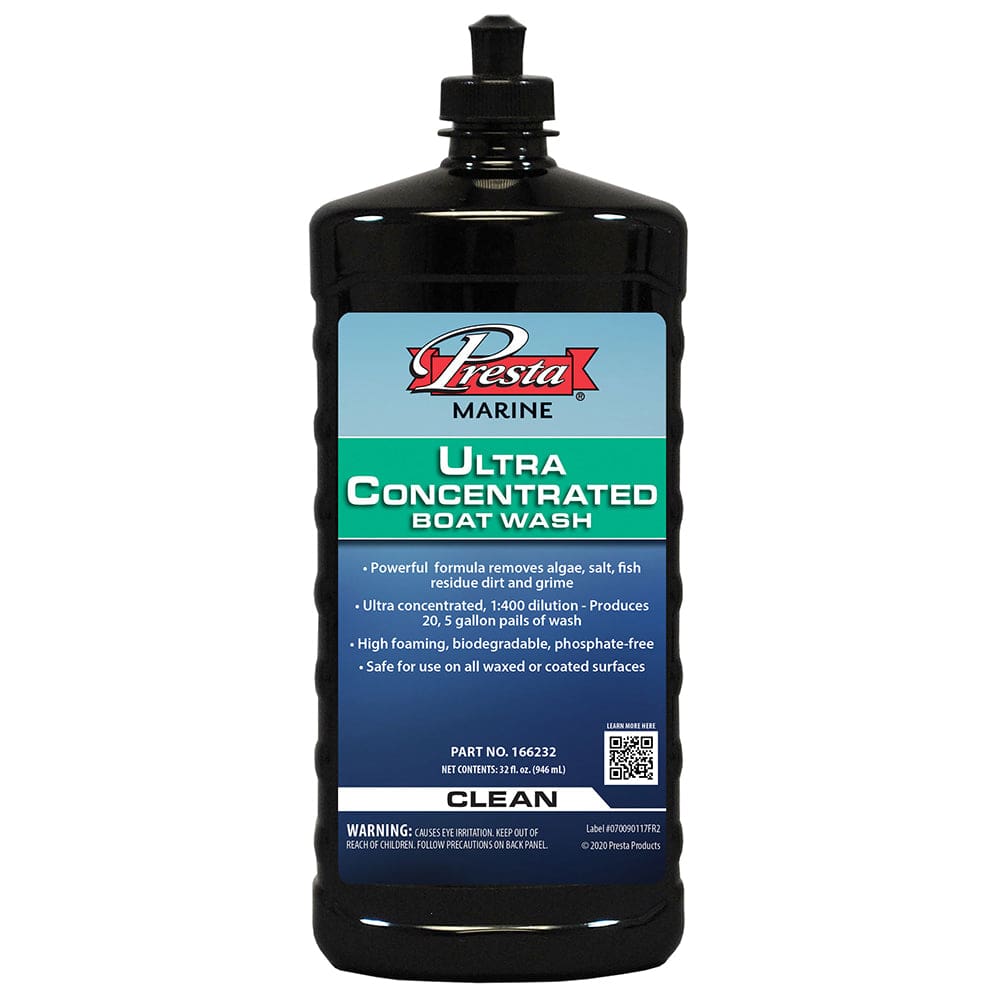 Presta Marine Ultra Concentrated Boat Wash - 32oz (Pack of 2) - Boat Outfitting | Cleaning - Presta