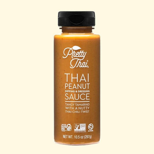 PRETTY THAI: Sauce Peanut 10.5 oz (Pack of 3) - Grocery > Pantry > Condiments - PRETTY THAI