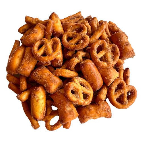 Pretzel Pete Cinnamon Brown Sugar Medley Pretzel Mix 18lb - Snacks/Bulk Snacks - Pretzel Pete