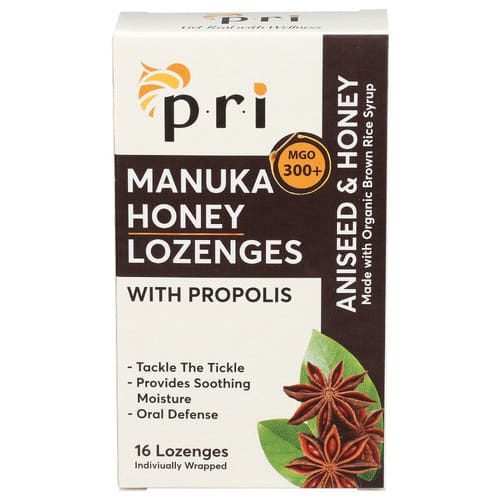 PRI: Lozenge Propolis Aniseed 16 PC (Pack of 5) - Personal Care - PRI