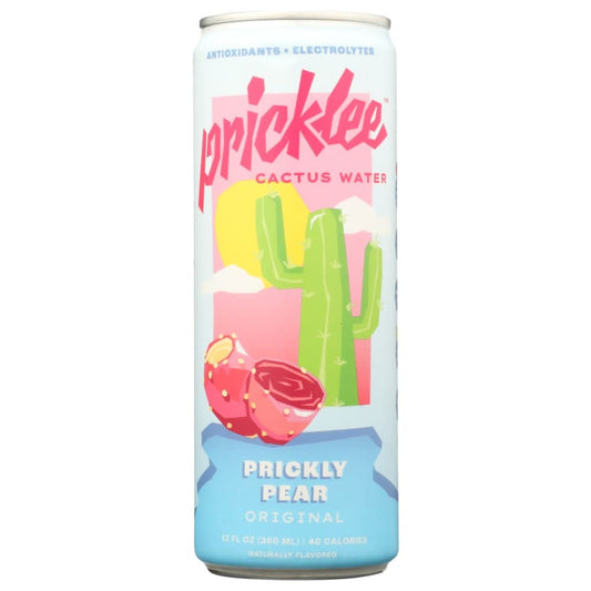 PRICKLEE: Prickly Pear Original Cactus Water 12 fo (Pack of 5) - Grocery > Beverages > Water - PRICKLEE