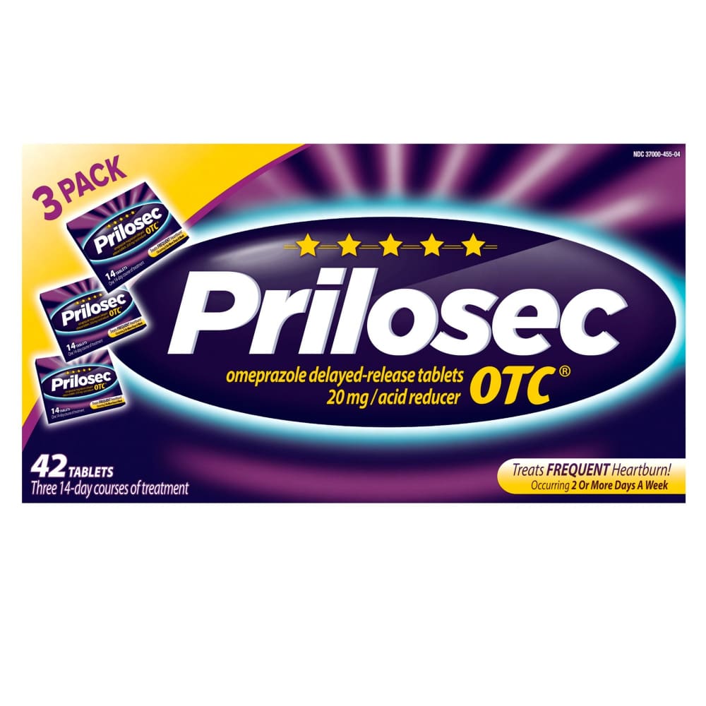 Prilosec OTC 20.6mg Tablets 42 ct. - Home/Health & Beauty/Medicine Cabinet/Digestive Health/ - Unbranded