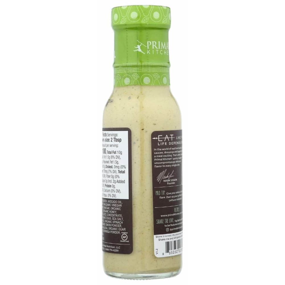 PRIMAL KITCHEN Primal Kitchen Dressing Clntro Lime Avcd, 8 Oz