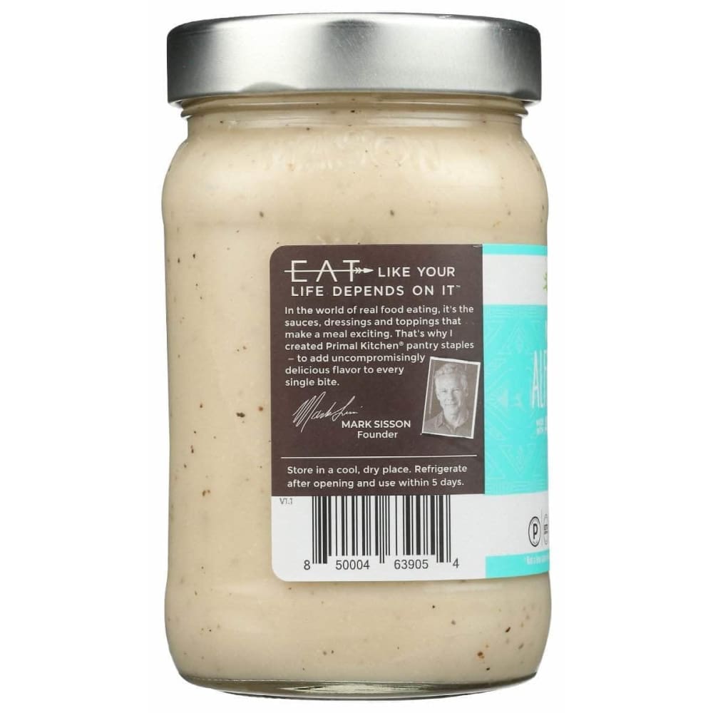 PRIMAL KITCHEN Primal Kitchen Sauce No Dairy Alfredo, 15.5 Oz