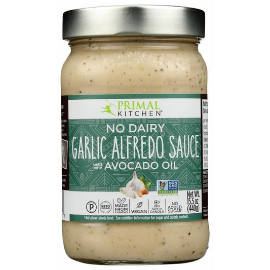 PRIMAL KITCHEN Primal Kitchen Sauce Rstd Grlc Alfrdo Nd, 15.5 Oz
