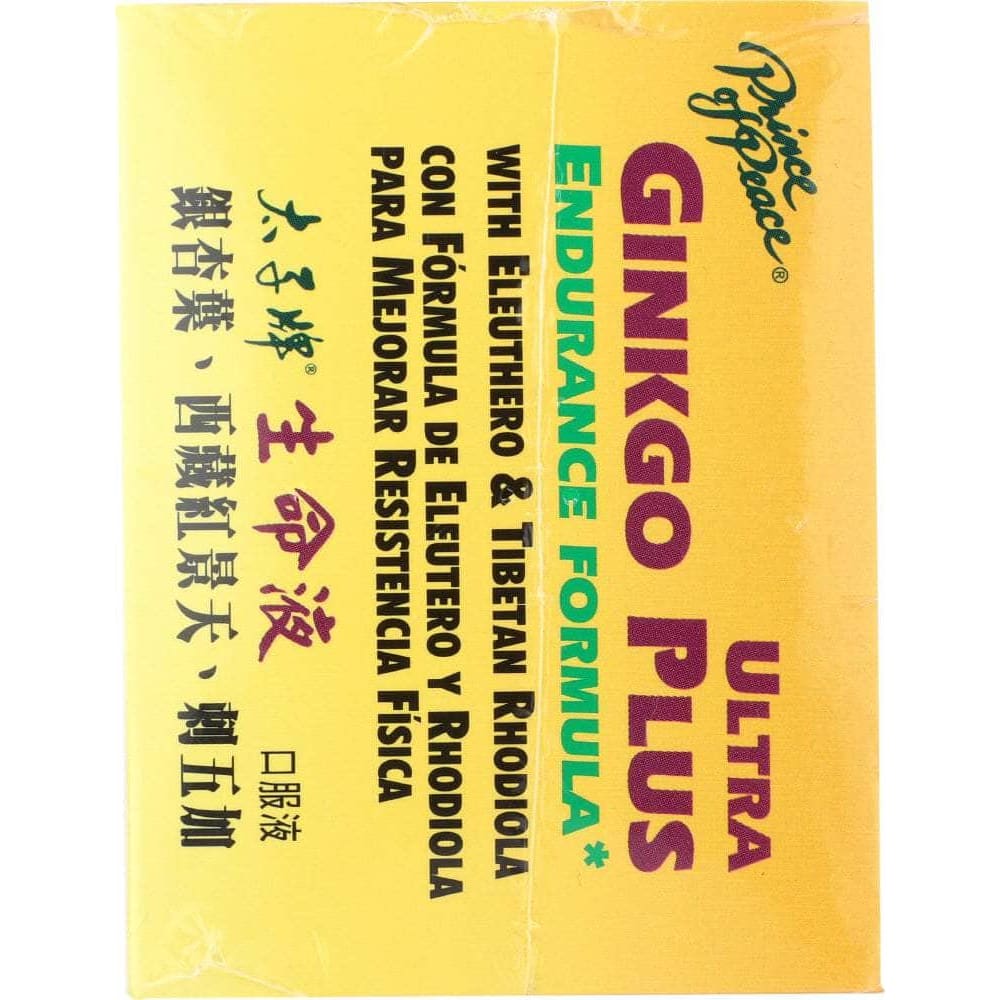 Prince Of Peace Prince Of Peace Ginkgo Plus Endurance Formula, 30 pc