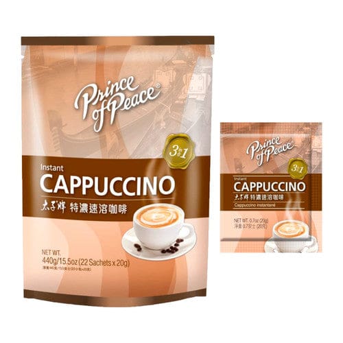 Prince of Peace Instant Cappuccino 22ct (Case of 6) - Free Shipping Items/Coffee - Prince of Peace