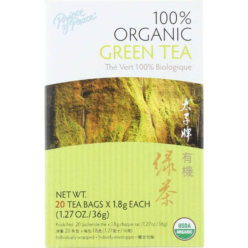 Prince Of Peace Prince Of Peace Organic Green Tea, 20 bg